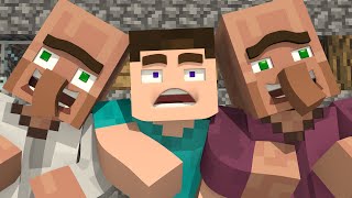 Annoying Villagers 2  Minecraft Animation [upl. by Woehick401]