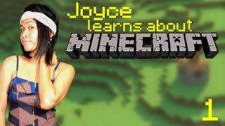 Joyce Learns Minecraft 1 THE BASICS [upl. by Neik]