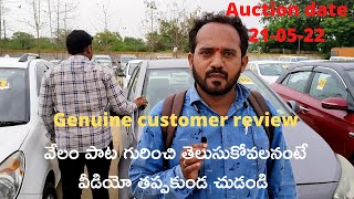 Genuine customer reviews about auction at Hyderabad  latest model cars at cheap prices [upl. by Assirahc]