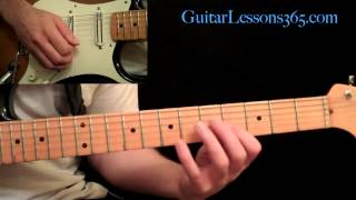 Thunderstruck Guitar Lesson Pt1  ACDC  Intro [upl. by Veats]