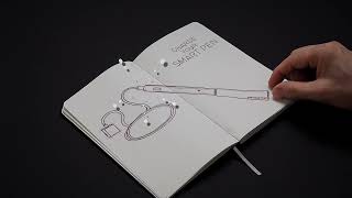 New Moleskine Smart Writing Set  How it works [upl. by Lemahs]