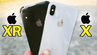 iPhone X vs iPhone XR Camera Test Comparison [upl. by Nnylarak62]