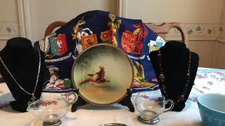 Estate Sale Finds Video 249 Sterling RS Tillowitz Pyrex amp 14K [upl. by Esylle]