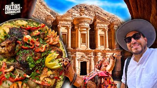 La INCREÍBLE Comida CALLEJERA en JORDANIA 🤯 🇯🇴 ¡Una de las 7 MARAVILLAS del MUNDO [upl. by Mcdermott]