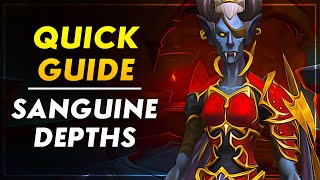 Sanguine Depths Basic Dungeon Guide  Normal  Heroic  Mythic  Shadowlands Guide [upl. by Davidoff]