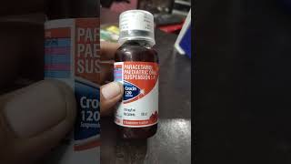 Crocin 120 syrup uses In Hindi shortsvideo medicineknowledge [upl. by Kory21]