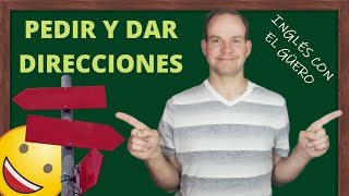 CONVERSACIONES EN INGLÉS cómo pedir y dar direcciones [upl. by Zanas528]