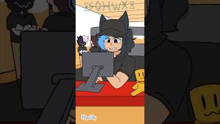 Bhocolate Bhip Bookie  Animation Roblox OC and my OC animation short meme [upl. by Nosnek234]