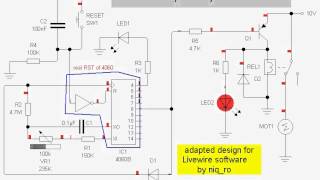 offdelay relay with 4060 [upl. by Strenta]