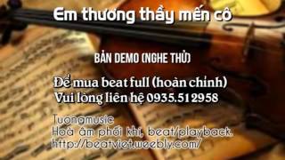 Beat Em thương thầy mến cô [upl. by Verla74]