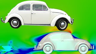 Volkswagen Beetle Aerodynamics [upl. by Roban]