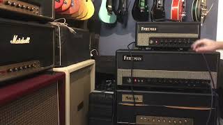 Friedman JJ100 vs Friedman JJ jr  Marshall 1973 Cab  Video 2 [upl. by Dagmar]