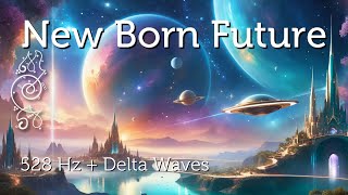 New Born Future Pleiadian Music 528 Hz amp Delta Waves [upl. by Airtemad]