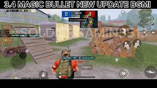 BGMI 34 CONFIG MAGIC BULLET 100HEADSHOT AIM NORMAL CROSS HAIR FAST GUN SWITCH TDM  CLASIC [upl. by Fernanda]