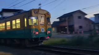 富山地方鉄道上滝線 不二越・南富山・上滝経由岩峅寺行 10030形 上堀駅入線シーン [upl. by Netram762]