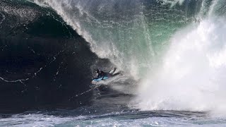 Mike Stewart Rides the Giant Waves of Shipstern Bluff [upl. by Pancho349]