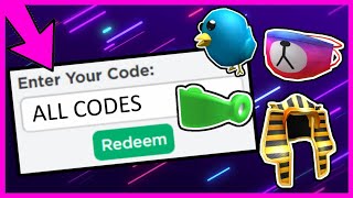 ALL ROBLOX PROMO CODES 2014  2022 [upl. by Eugatnom701]