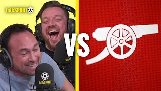 quotYOU PAIR OF MUGSquot 🤣 OHara and Cundy CANT STOP LAUGHING At Arsenal Fan 👀🔥 [upl. by Airahs]