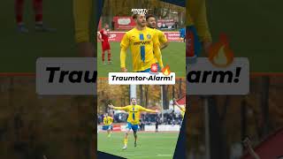 Was für ein Tor 😳regionalliga fussball fußball tor traumtor viralvideos viral lokleipzig [upl. by Anayia]