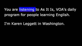 VOA Special English 2014  AS IT IS  Small Family Farming  Windbreaks  New Tool [upl. by Eddra]