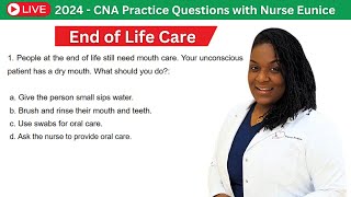 2024 Practice CNA Exam Questions and Answers with Nurse Eunice [upl. by Yehc]