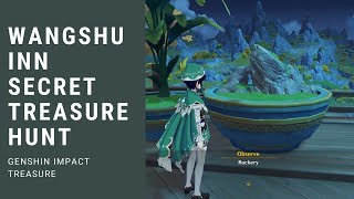 Wangshu Inn Treasure Hunt Rockery  Genshin Impact [upl. by Alaj]