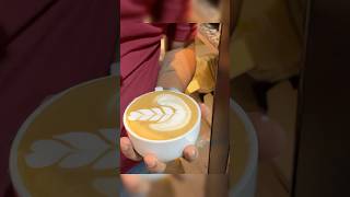 latte art • 5 tulip stack shorts [upl. by Adiarf]