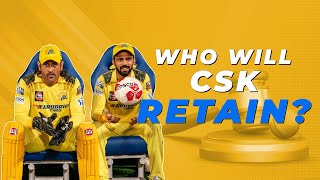 IPL 2025 CSKs likely retentions ft Dhoni Ruturaj [upl. by Eireva753]