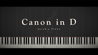 Canon in D Wedding Version \\ Synthesia Piano Tutorial [upl. by Koenig73]