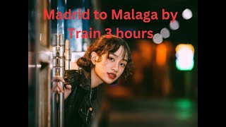 Madrid to Malaga by Train 3 hours Renfe AVE  50 Euro  Madrid Atocha to Malaga Maria Zambrano [upl. by Drareg]