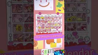 little mochi calendar scrapbook [upl. by Katleen]