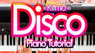 Como Tocar Disco en el Piano [upl. by Aldric]