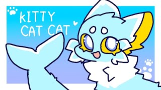 KITTY CAT CAT 🐟ANIMATION MEME🐟 Flipaclip [upl. by Attolrahc]