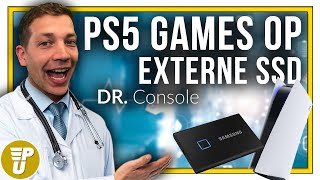 Hoe zet je PS5 games op externe SSD  Dr Console [upl. by Aubarta401]