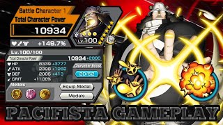 PACIFISTA GAMEPLAY  ONE PIECE BOUNTY RUSH  OPBR [upl. by Dronski]