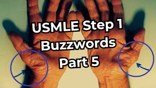 USMLE Step 1 Buzzwords Part 5 [upl. by Telfer]