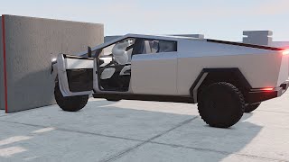 Tesla Cybertruck CRASH TEST [upl. by Chloe45]