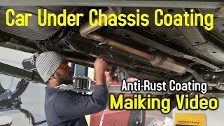 How to Make Car Under Chassis Coating  Car AntiRust Underbody Coating  Nexon Accessories  Tamil4U [upl. by Nytsirt]