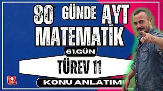 🟥 TÜREV 11 ✅ Parçalı Fonksiyonun Türevi  80 Günde AYT Matematik  AYT Matematik Kampı [upl. by Anile826]