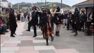 Beltane Border Morris Dancing The BELTANE FIRE DANCE [upl. by Selle]