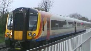 444 034  444 045 Pass Earlsfield [upl. by Edak487]