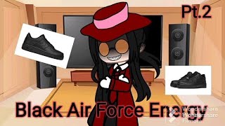 Alucard and Seras react to Alucard has Black Air Force Energy Pt2 [upl. by Ecahc]