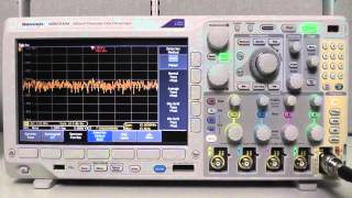 How do I use the MDO3000 to generate a frequency response curve [upl. by Esinrahs]