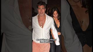 BRAD PITT And Girlfriend Ines De Ramon shorts [upl. by Asilak]