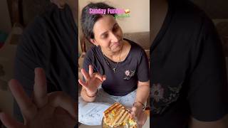 Sunday Special Sandwich sandwich indiancuisine minivlog nasta recipe food [upl. by Camm43]