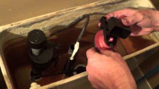 Flush Valve Repair Kit  Repair a Leaking Toilet  Fluidmaster 5 Minute Fix [upl. by Cykana37]