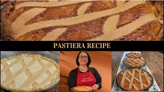 Pastiera  Pizza di Grano  Pastiera video  How to make Pastiera [upl. by Hattie]