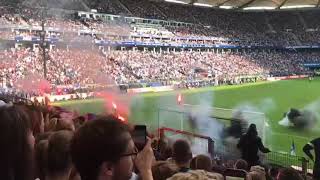 Hamburg Gladbach Pyro Part 2  12518 [upl. by Haididej547]