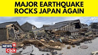 Japan Earthquake Today  Powerful Earthquake Rocks Japan Again  Japan Earthquake News  N18V [upl. by Jordana]