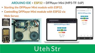 ARDUINO IDE  ESP32  DFPlayer Mini MP3TF16P  DFPlayer Mini MP3TF16P with ESP32 [upl. by Wendalyn]